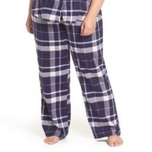 Make + Model Plus Size Plaid Pajama Bottoms NWOT